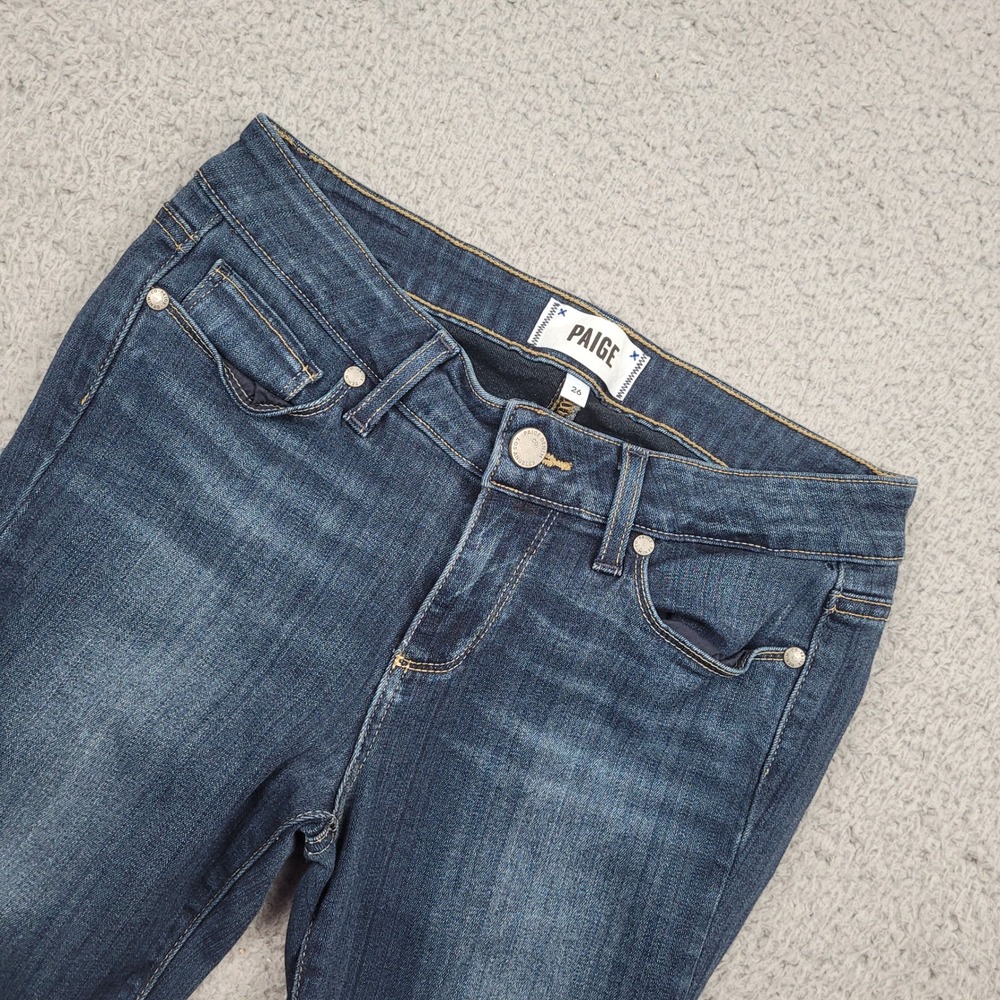Paige Verdugo‎ Ankle Jeans Womens Size 26 Dark Wash Denim Slim Fit Stretch